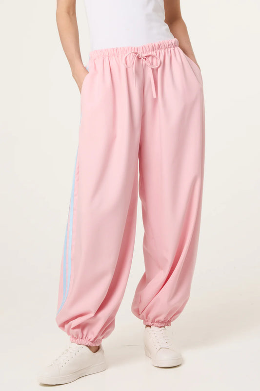 Side Stripe Cuffed Joggers