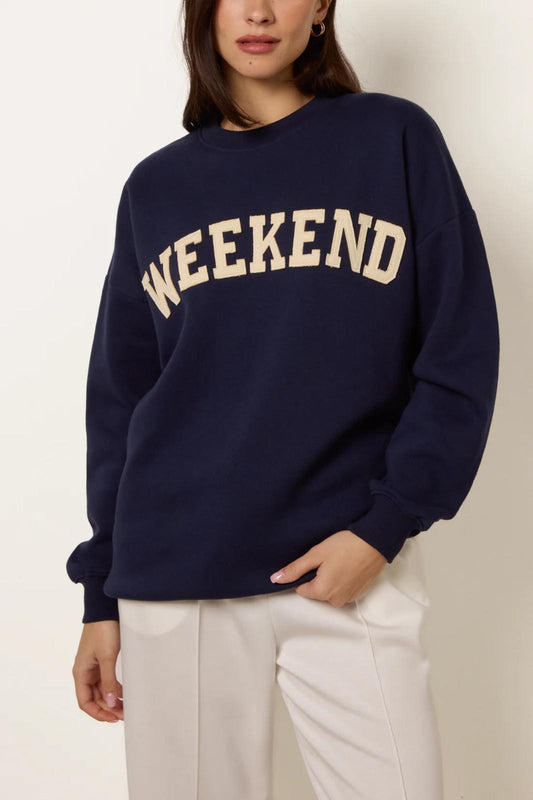 Weekend Crew Neck Sweatshirt