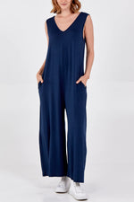 Load image into Gallery viewer, Lizzie - Oversized Plain Jumpsuit
