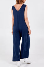 Load image into Gallery viewer, Lizzie - Oversized Plain Jumpsuit
