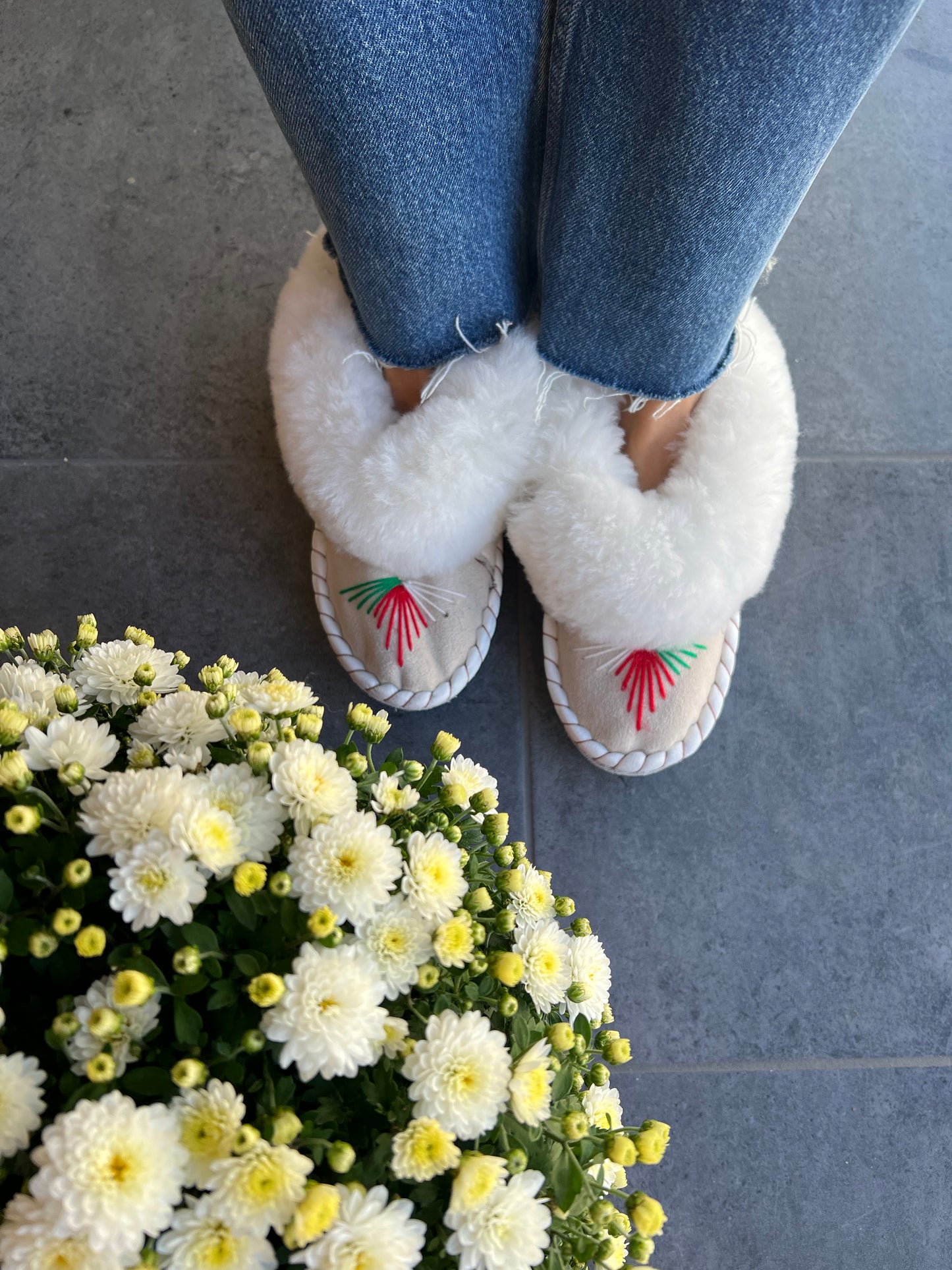 Sheep 🐑 Fur Slippers