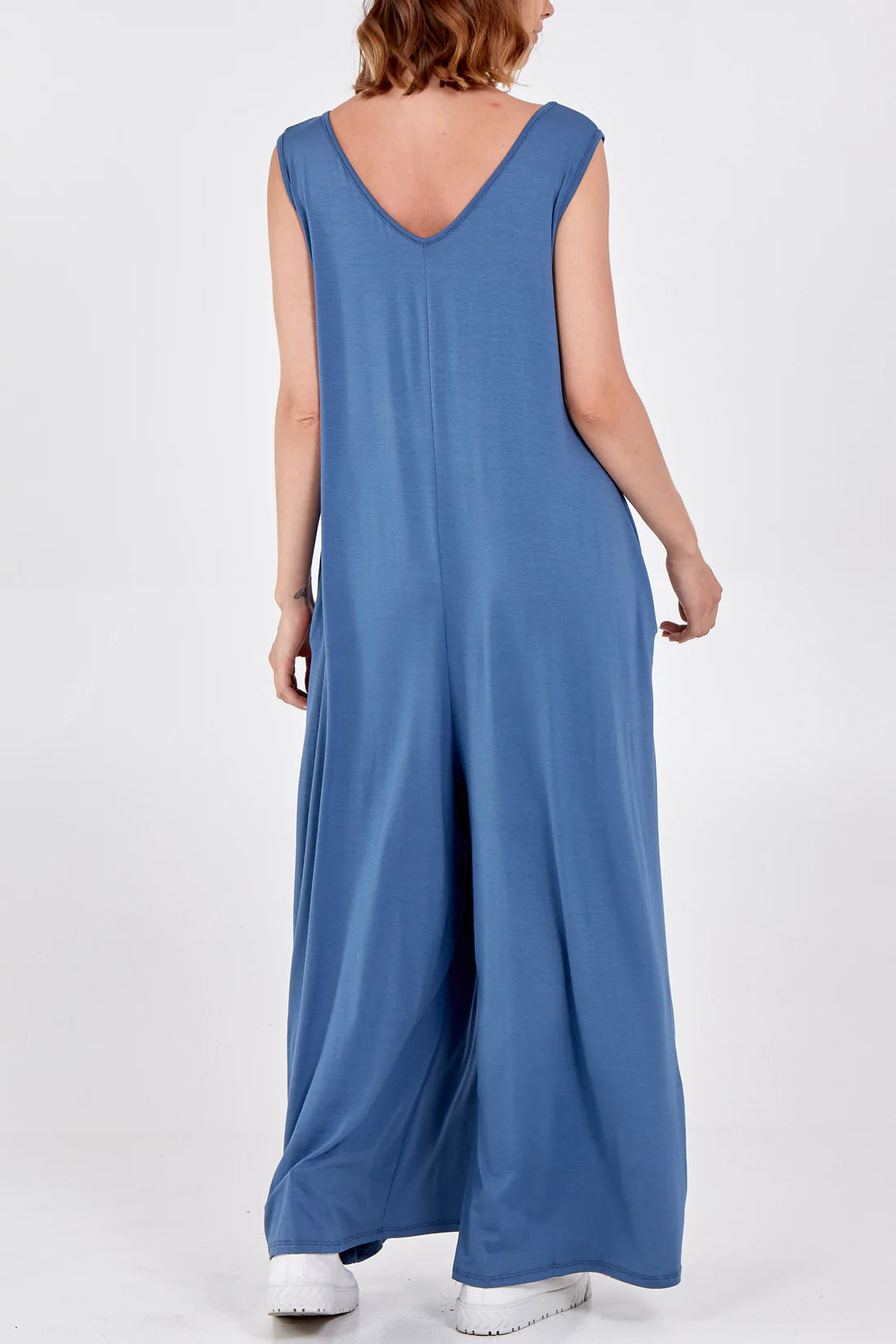 Lizzie - Oversized Plain Jumpsuit