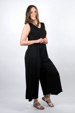 Load image into Gallery viewer, Lizzie - Oversized Plain Jumpsuit - Pinstripe
