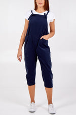 Load image into Gallery viewer, Melania - Baby Corduroy Two Pocket Dungaree - Pinstripe

