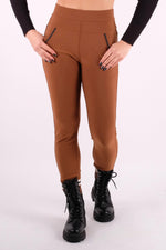 Load image into Gallery viewer, Pocket Detail Jeggings - Pinstripe
