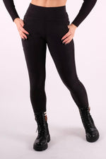 Load image into Gallery viewer, Pocket Detail Jeggings - Pinstripe
