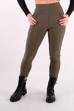 Load image into Gallery viewer, Pocket Detail Jeggings - Pinstripe
