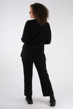 Load image into Gallery viewer, Ribbed Soft Knit Loungewear Set - Pinstripe
