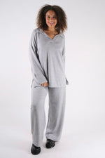 Load image into Gallery viewer, Super Soft Two Piece Lounge Set - Pinstripe
